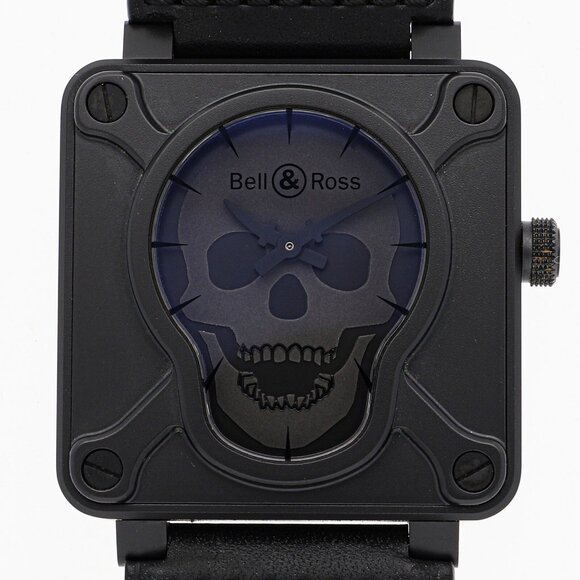 Bell＆Ross Watches BR01-92-AIRB-H Stainless Steel/leather Mechanical Automatic - Picture 1 of 7